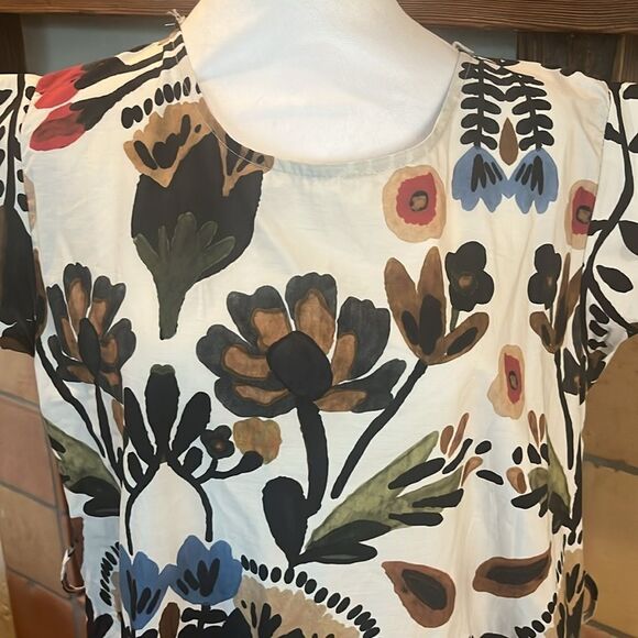 Like Spina Tuscany Floral Sleeveless Dress, size M/L - Picture 2 of 10